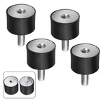 Set of 4 M8 Anti Vibration Rubber Mounts for Exhaust Shock Absorber