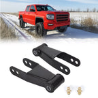 2" Rear Drop Shackles for Chevy Silverado 1500 GMC Sierra 1500 (1988–2018)