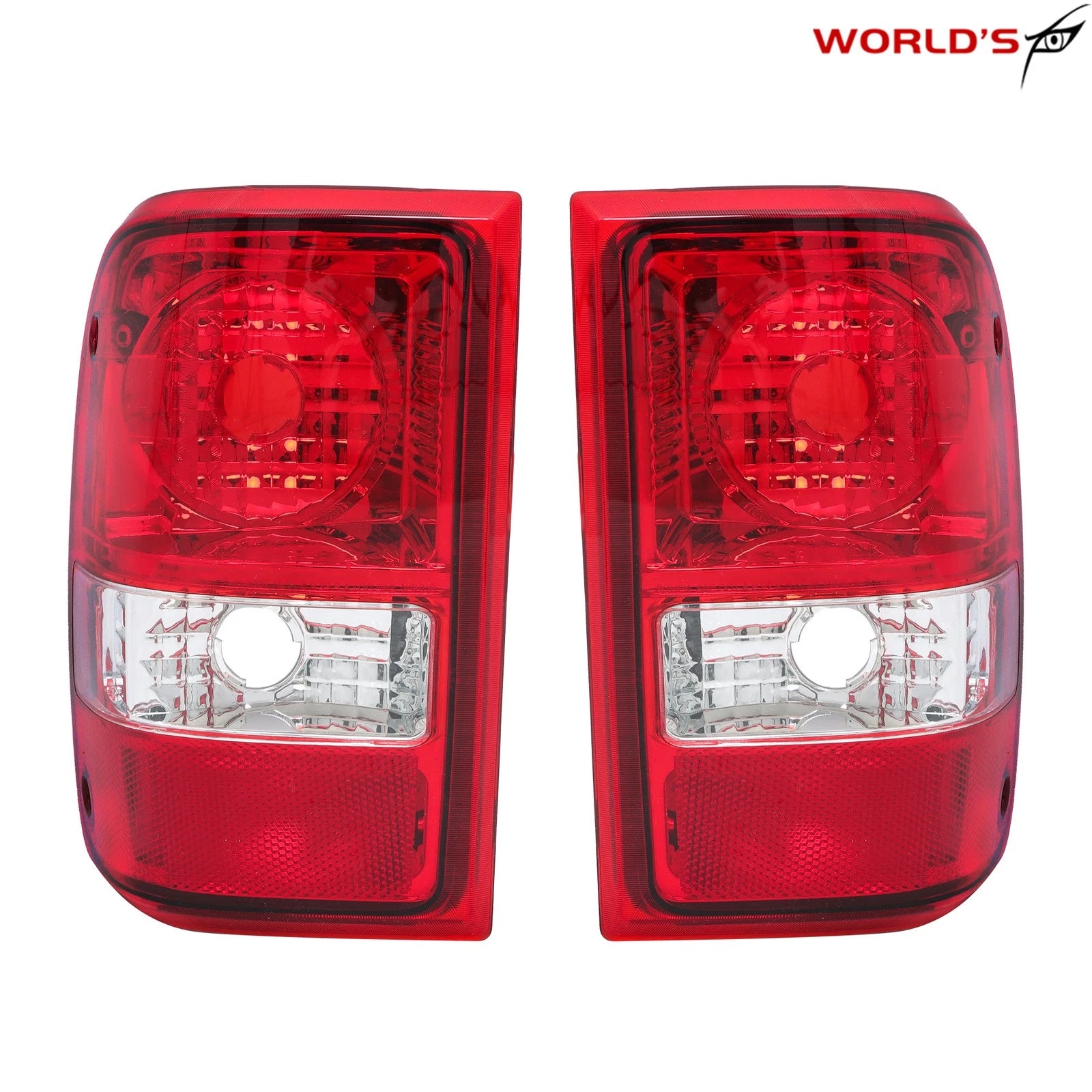Tail Lights for Ford Ranger (2001–2011) Red Rear Brake Lamps Pair