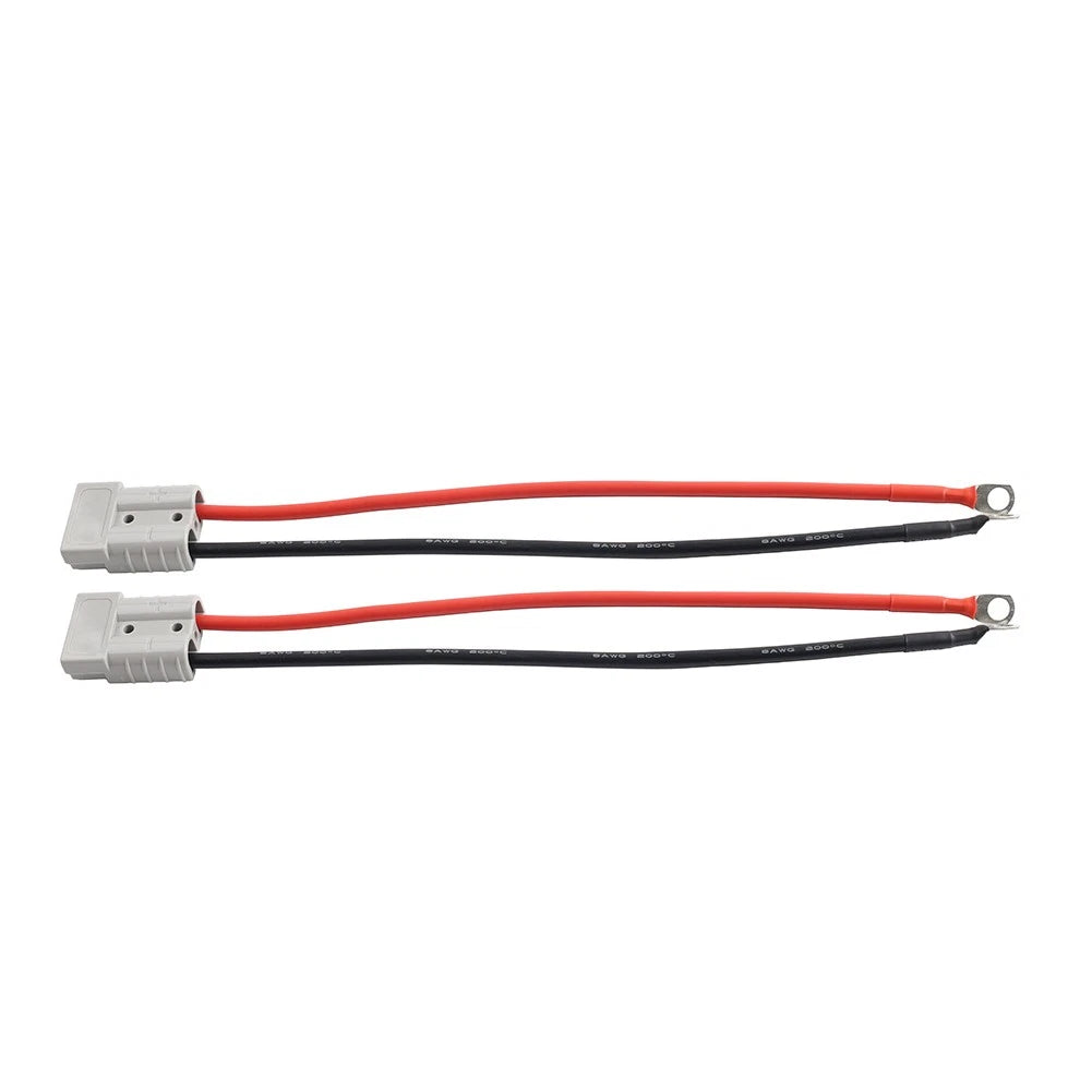 2X 8AWG 50A Battery Quick Connector Kit for Cars Tractors