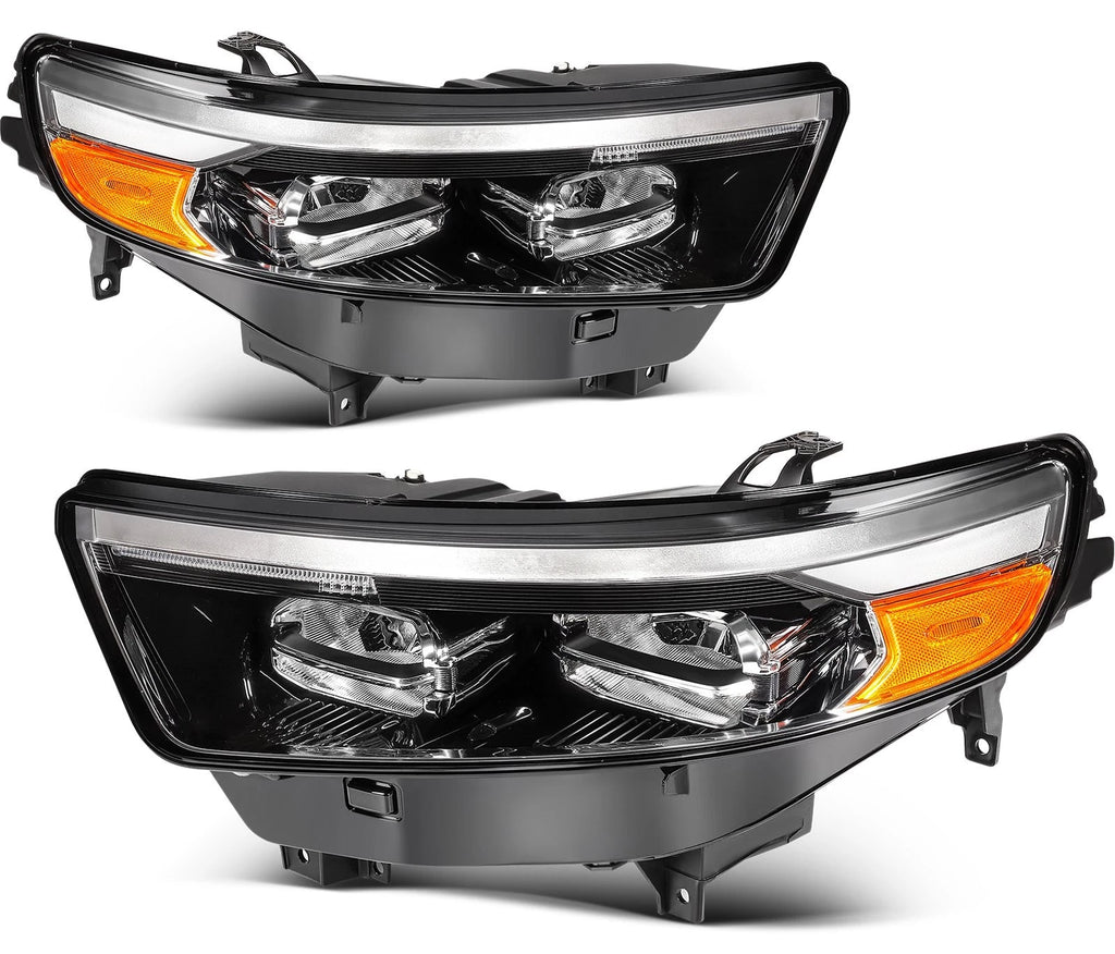 Pair Full LED DRL Headlights for Ford Explorer (2020–2024)