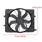 Radiator Cooling Fan for Mercedes CLS450 GLC43 AMG GLC300 E350 E450 (2017–2021)