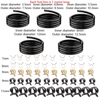 Fuel Hose Set of 5 Sizes for (1M Length, 3.5mm-8mm)
