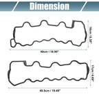 Pair Valve Cover Gasket for Mercedes-Benz C240 (2001–2005) NO.1120160221/1120160321
