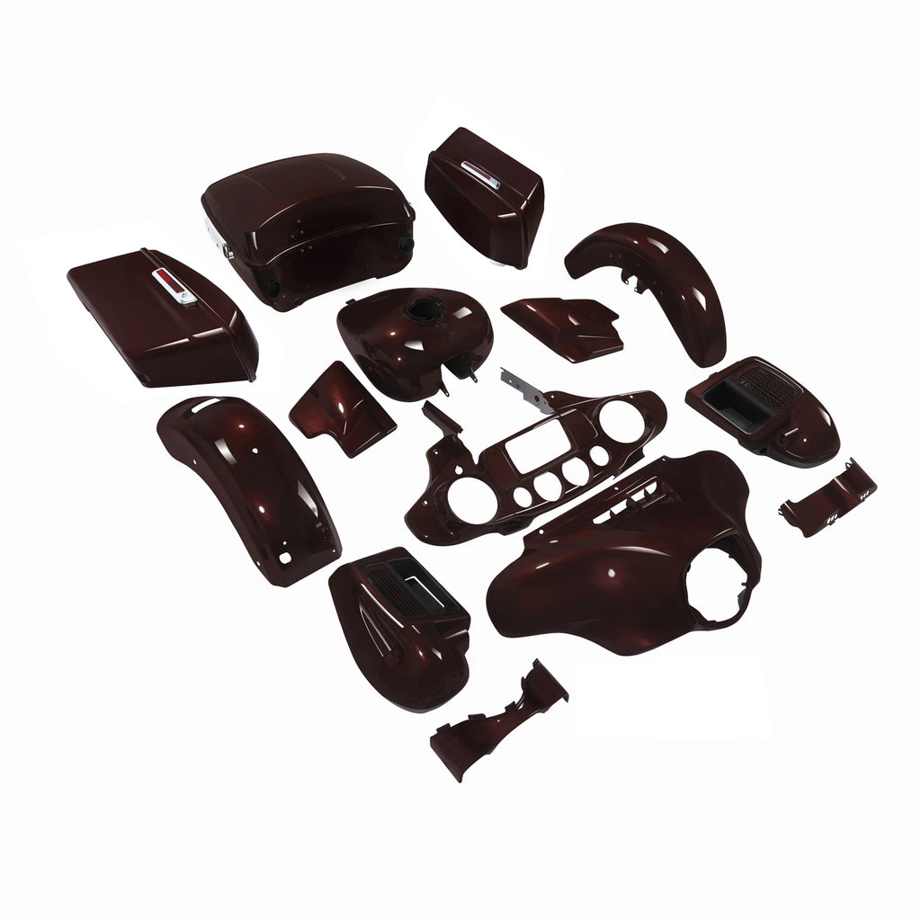 Fairings Bodywork Kit for Harley Electra Glide (2014–2021) Midnight Crimson