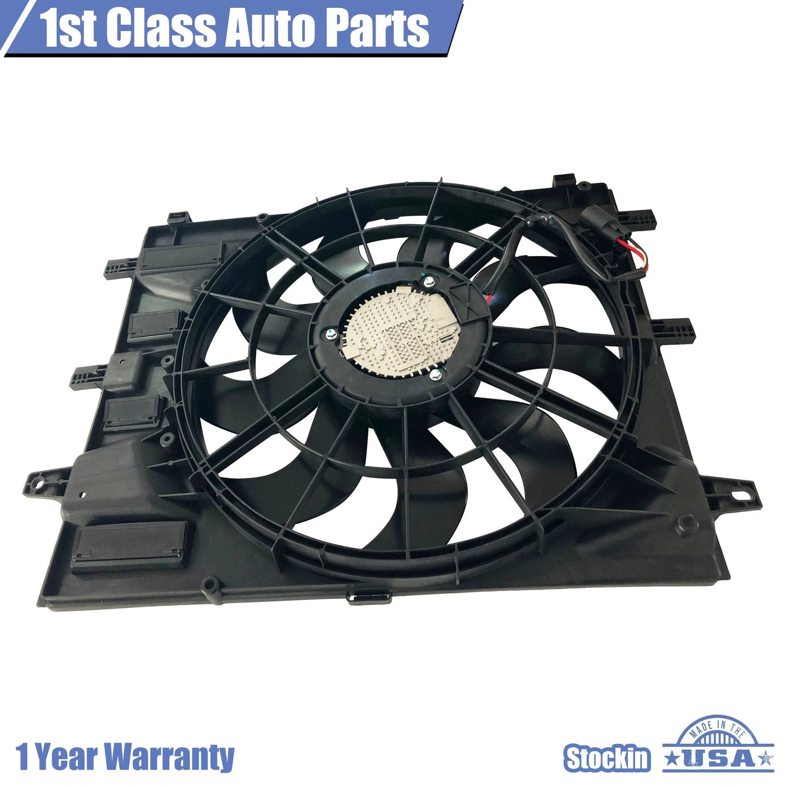Radiator Cooling Fan Assembly for GMC Terrain, Chevrolet Equinox (2020–2022)