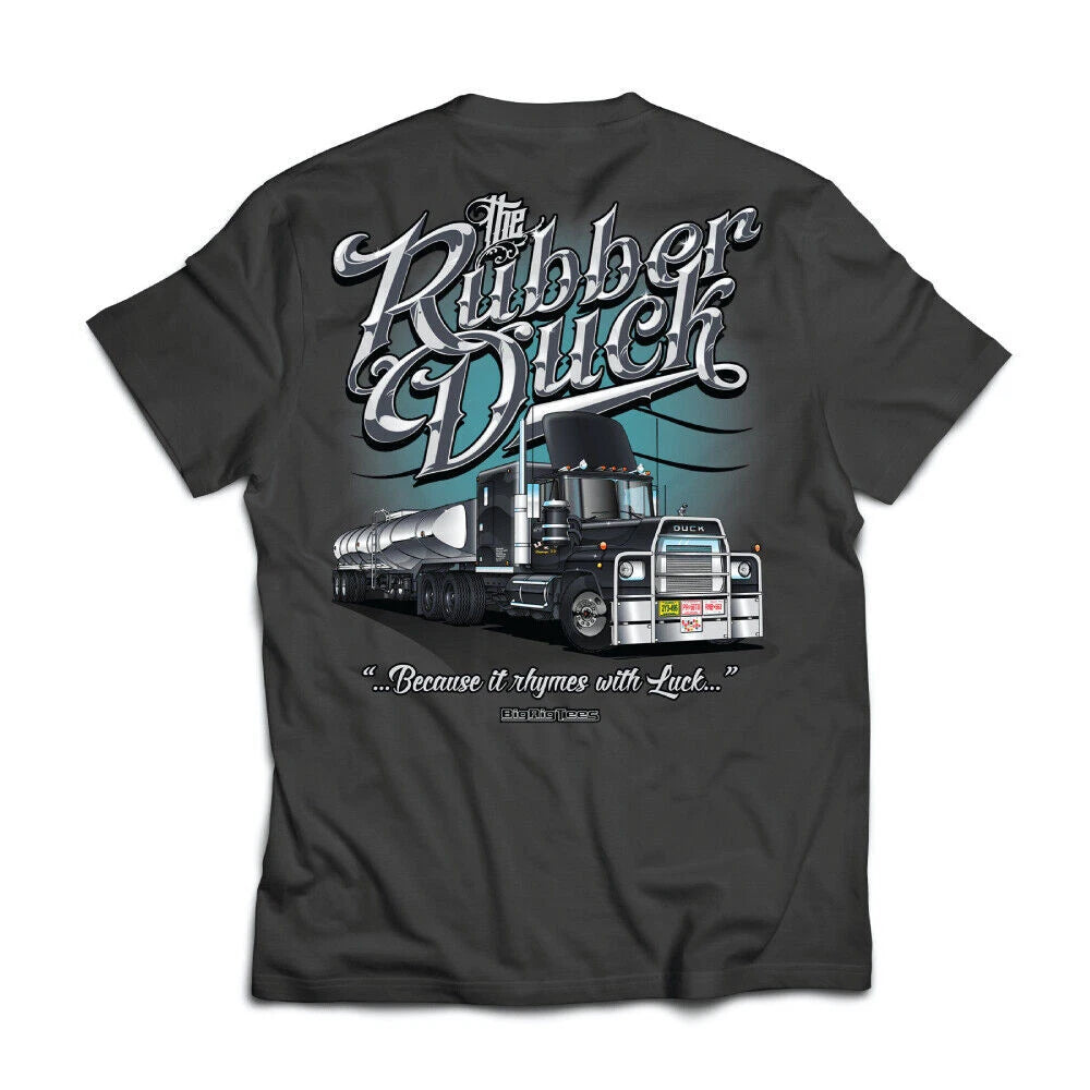 Rubber Duck Graphic T-Shirt & Hoodie for Big Rig Trucks (18 Wheeler)