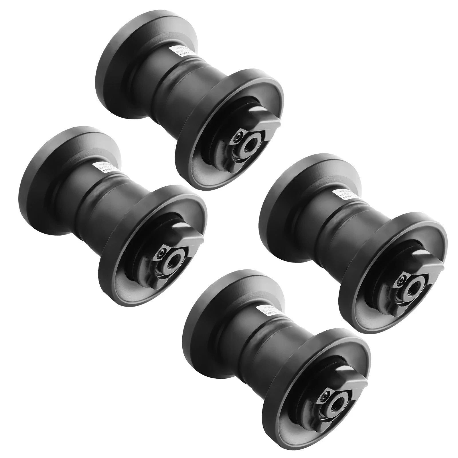Set of 4 Bottom Roller Track Rollers for Kubota KX040-4/KX121-3