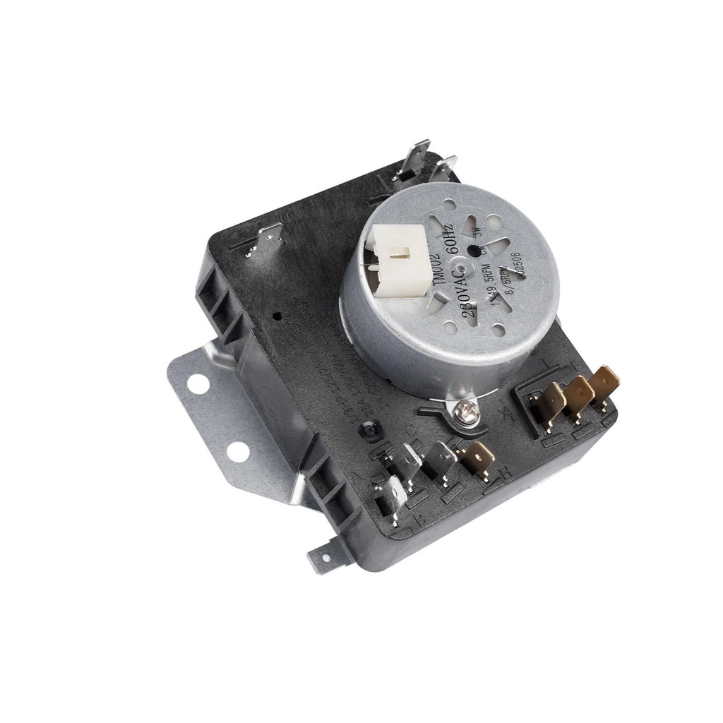 Dryer Timer for Whirlpool WPW10185982 W10185982 (3LMEDC315FW0) D-Shaped Shaft Black