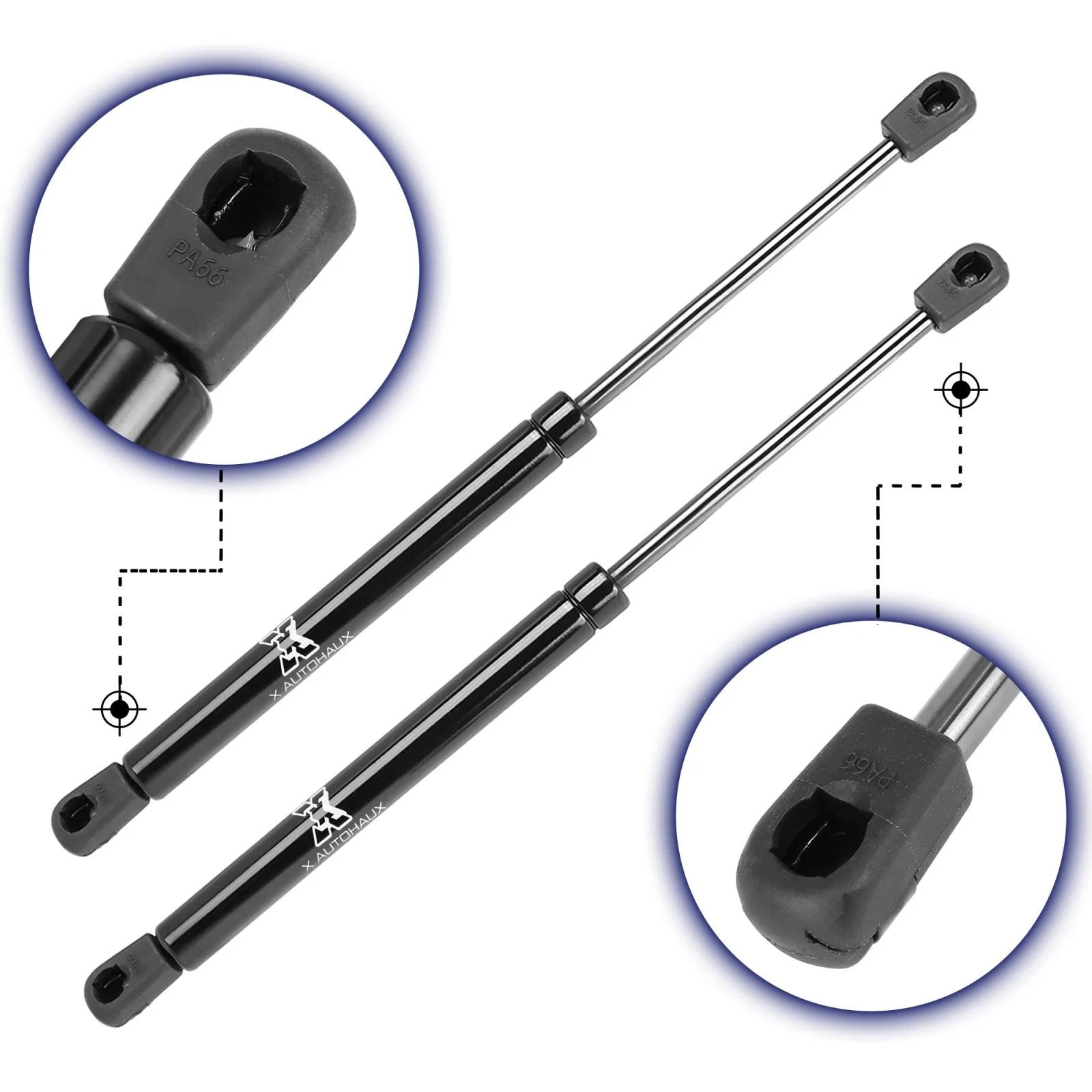 2X Front Hood Lift Supports Struts 6L2Z16C826AA for Ford Explorer (2002–2010)
