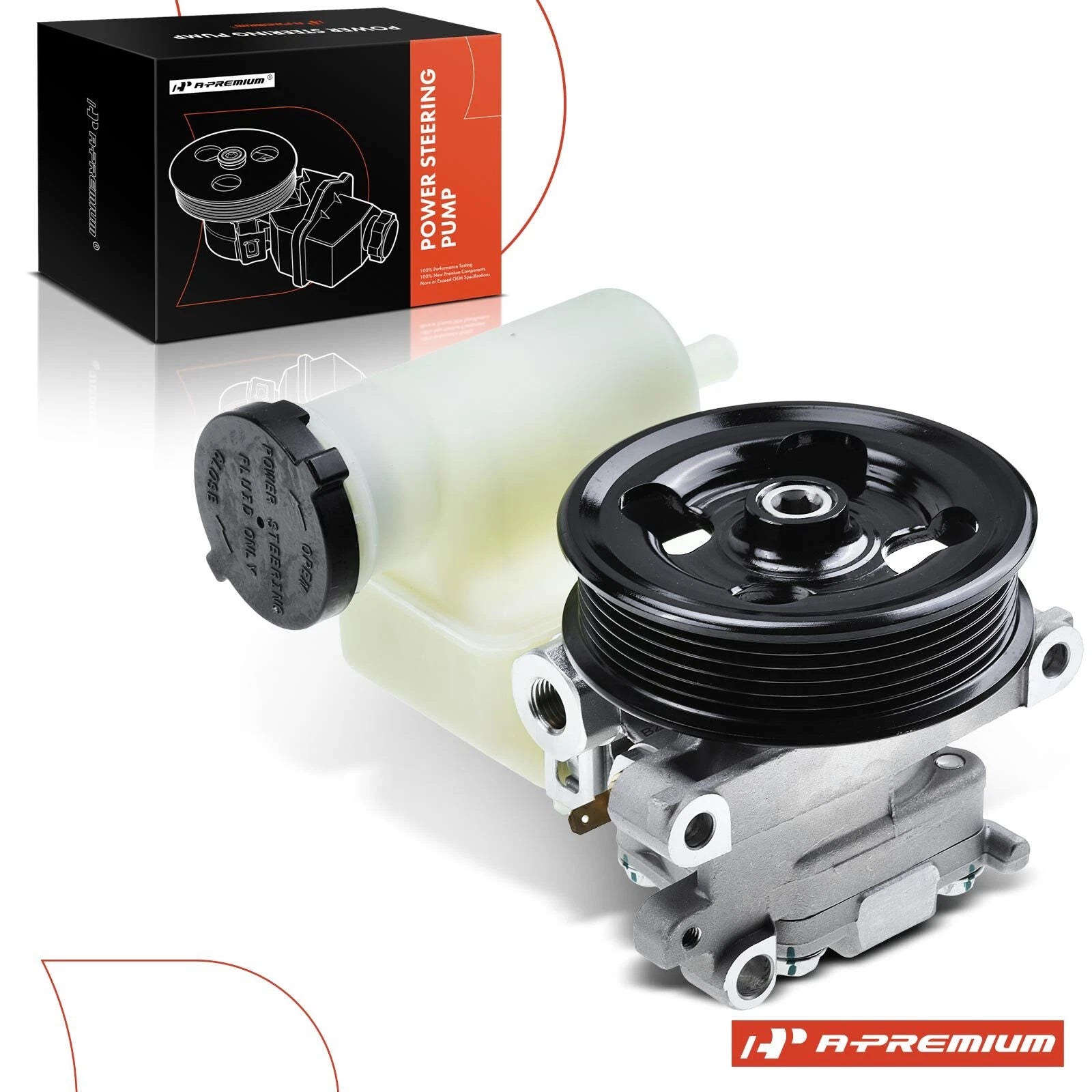 Power Steering Pump with Pulley for Ford Fusion Mercury Milan (2006–2009)