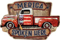 Die Cut Aluminum Sign for Rustic Decor (Made in USA)