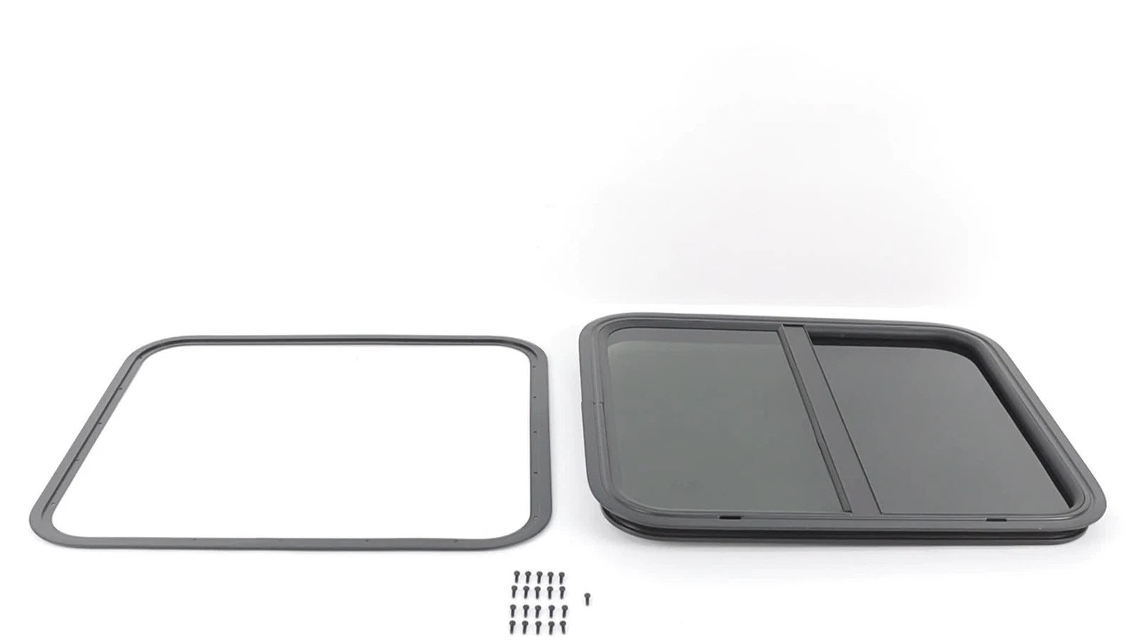24" x 22" RV Horizontal Slide Window Trim Ring for RV (DOT Certified)