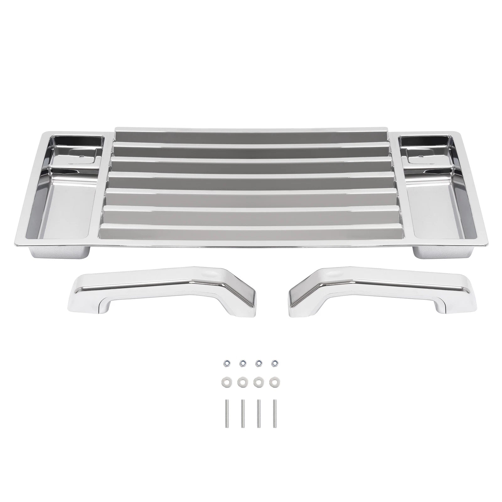 Chrome Hood Deck Vent Cover for Hummer H2 (2003-2009)
