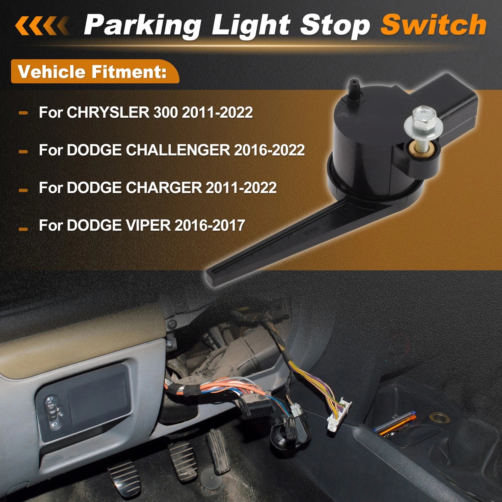 Brake Light Switch for Chrysler 300 (2011–2022) 56038969AC