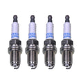 Set of 4 Double Platinum Spark Plugs for Audi Chevy Dodge Jaguar Suzuki VW