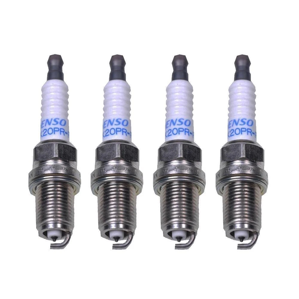 Set of 4 Double Platinum Spark Plugs for Audi Chevy Dodge Jaguar Suzuki VW