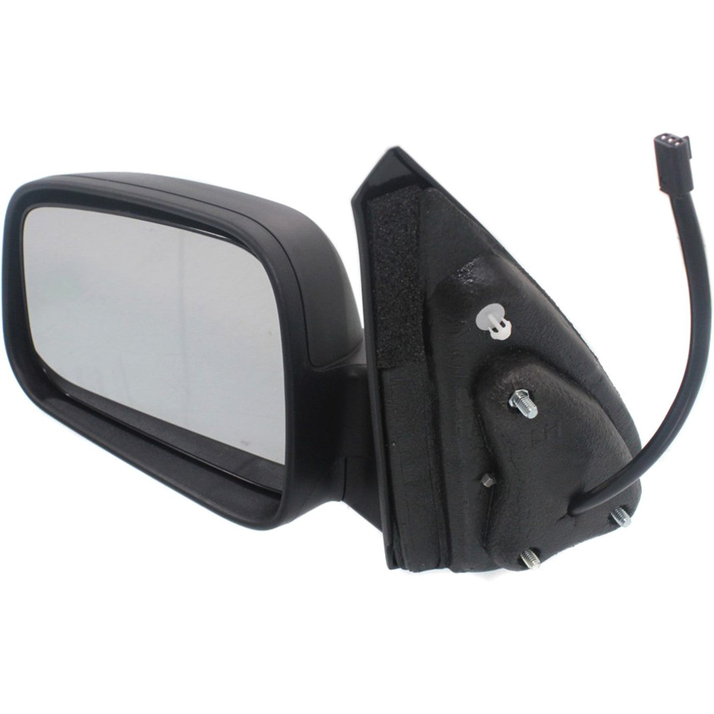 Power Mirror for Chevrolet HHR (2006–2011) Driver Side Textured Black