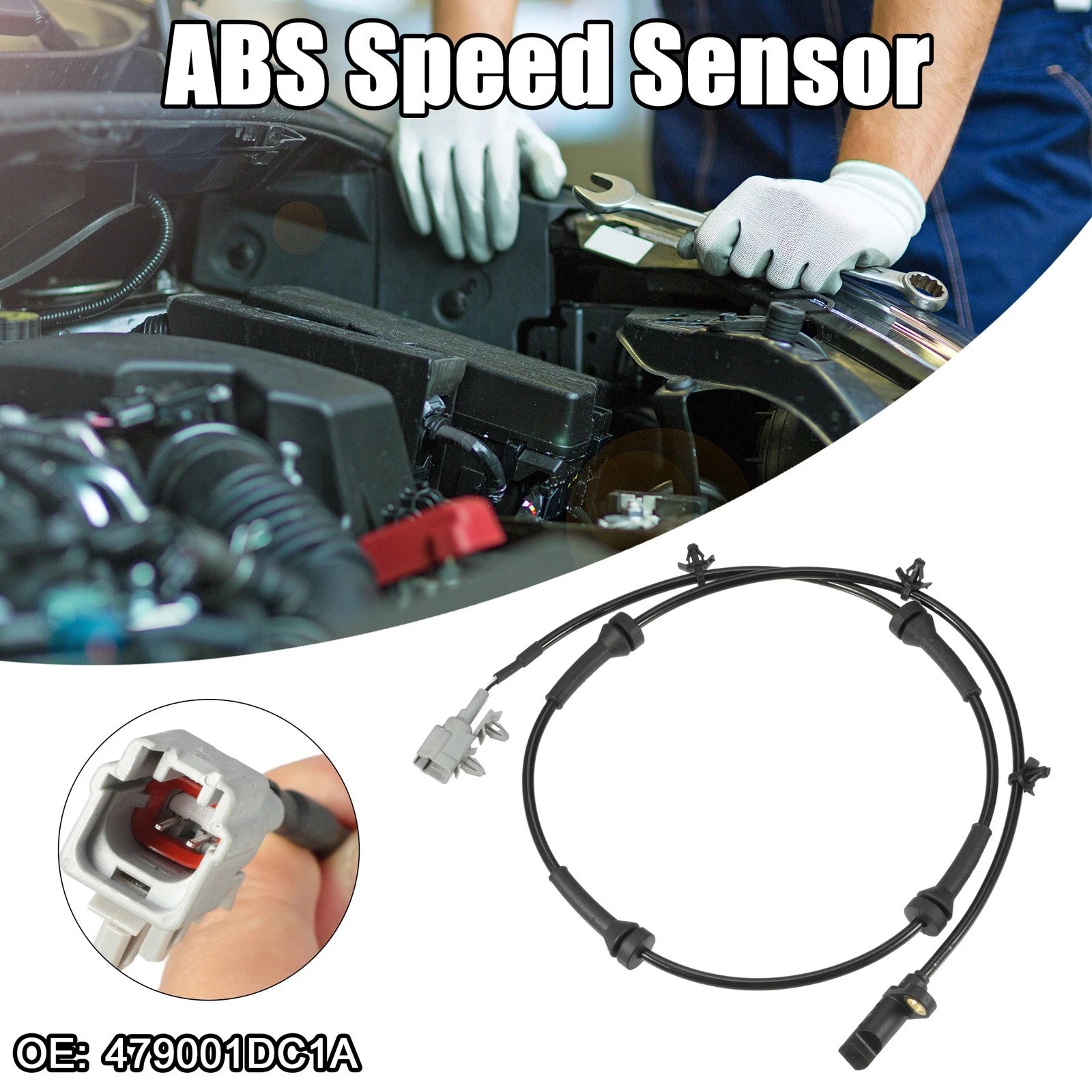 ABS Wheel Speed Sensor for Nissan Rogue (2008–2013) No. 479001DC1A