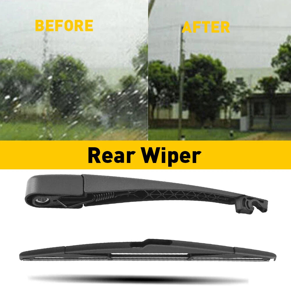 Rear Windshield Wiper Arm & Blade Set for Hyundai Tucson (2010–2017) Kia Sportage (2011–2016)