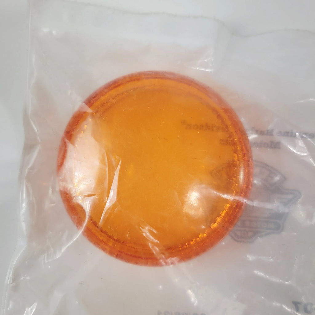 Turn Signal Light Lens Cover for Harley Dyna Street Glide (2007) Amber 68755-07