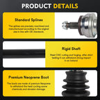 CV Axle Set for Mercedes-Benz C250 C300 C350 E350 E400