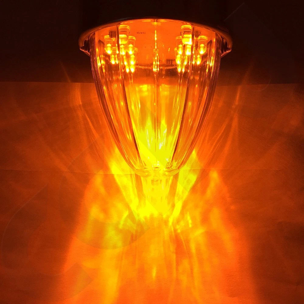 Set of 13 Torpedo Clear/Amber Cab Marker Running Lights for Kenworth/Mack