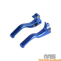 3 Finger 5.3'' Brake & Clutch Levers  Blue for Harley Sportster (2007-2023)