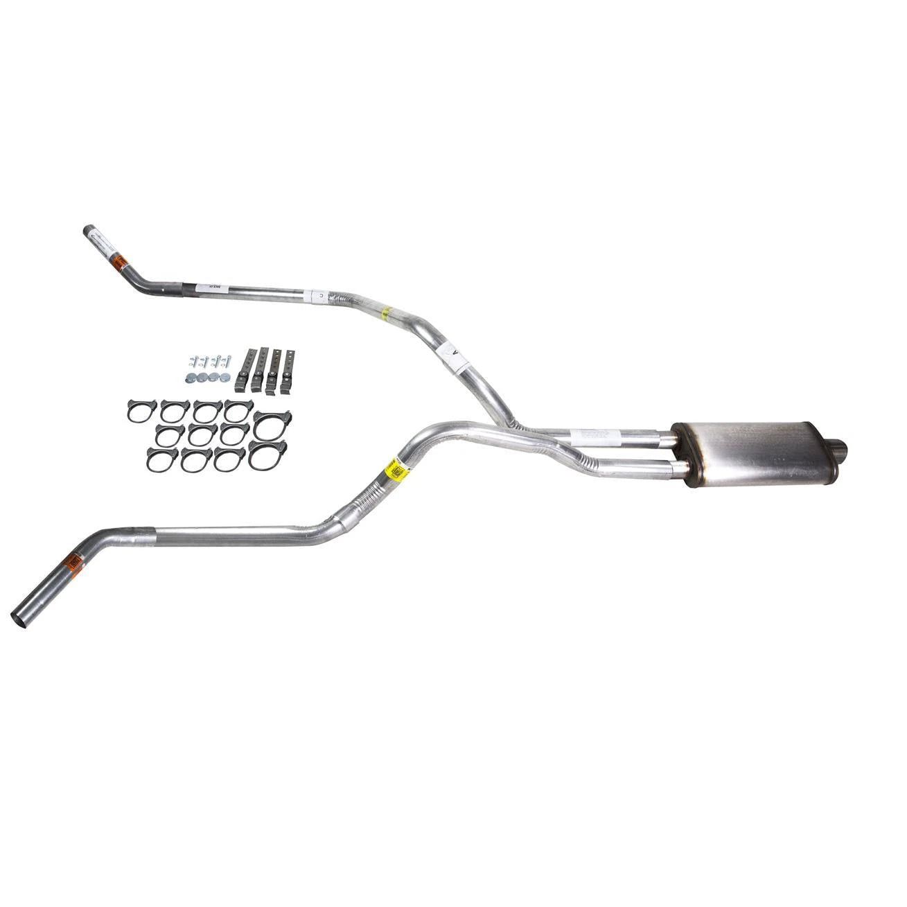 Dual Exhaust Muffler for F150 (2007-2013) - Stainless, Corner Exit