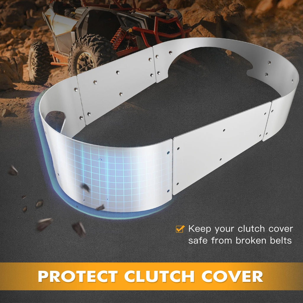 Clutch Drive Belt Inner Cover Shield Guard for Can-Am Maverick X3 (2017–2021)