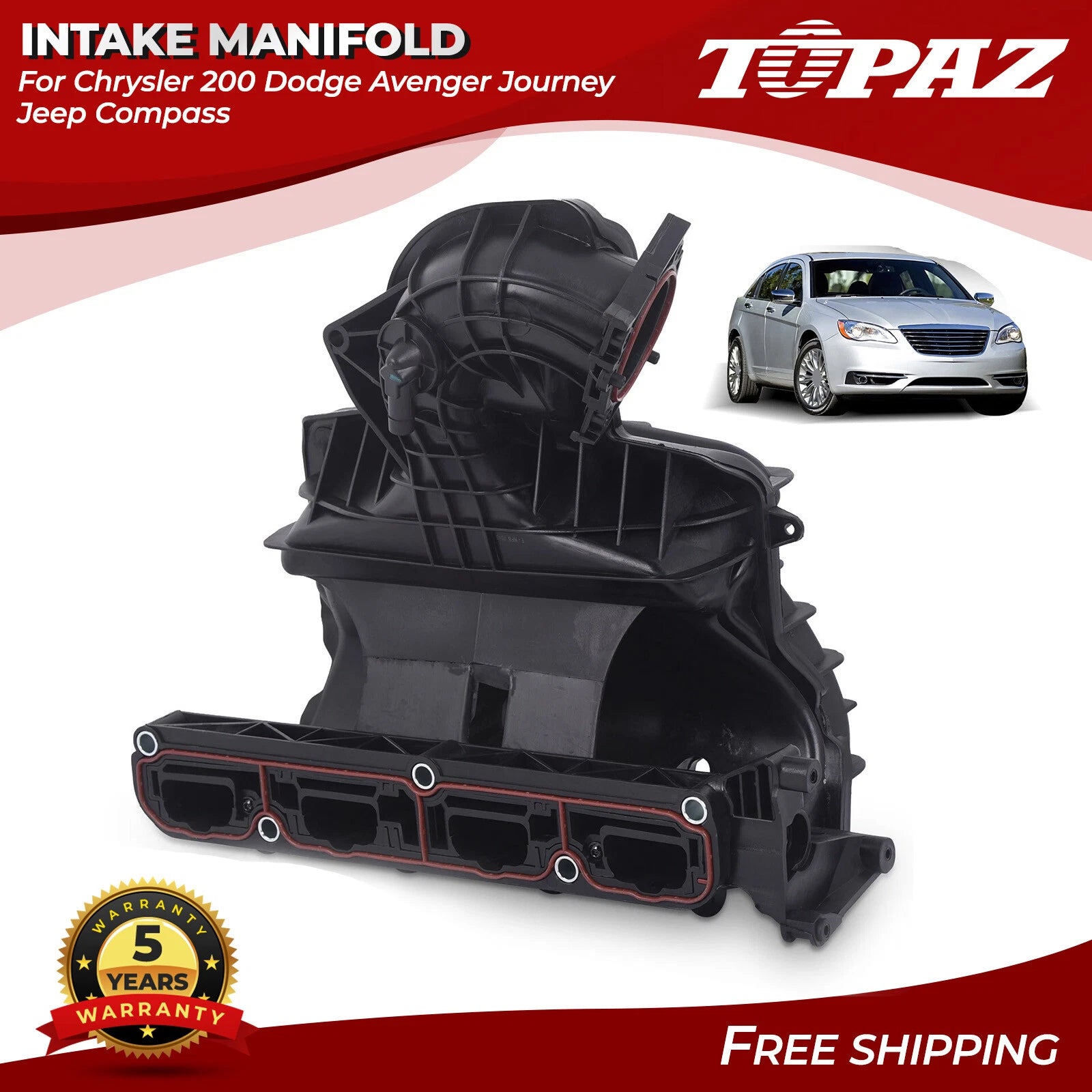 Intake Manifold for Chrysler 200, Dodge Caliber, Jeep Compass (2011–2014)