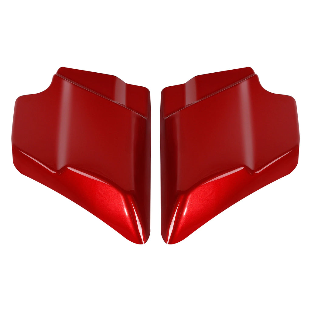 Battery Side Covers for Harley Electra Street Road Glide (2009–2024) Wicked Red