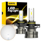 2X LED Fog Light Bulbs for AUXITO 5202/880/H10/H8