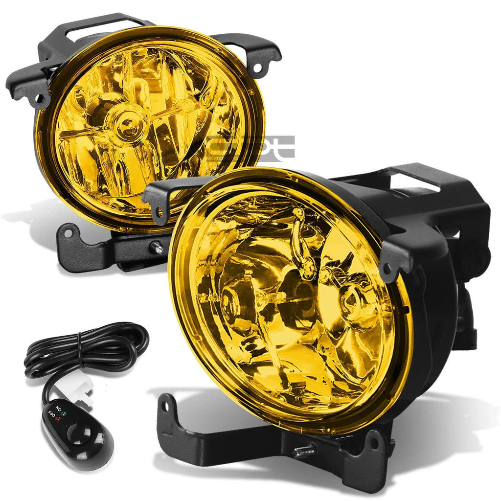 Fog Light Lamp + Switch Kit for Rb Accent 4Dr (2003–2006) - Amber Lens