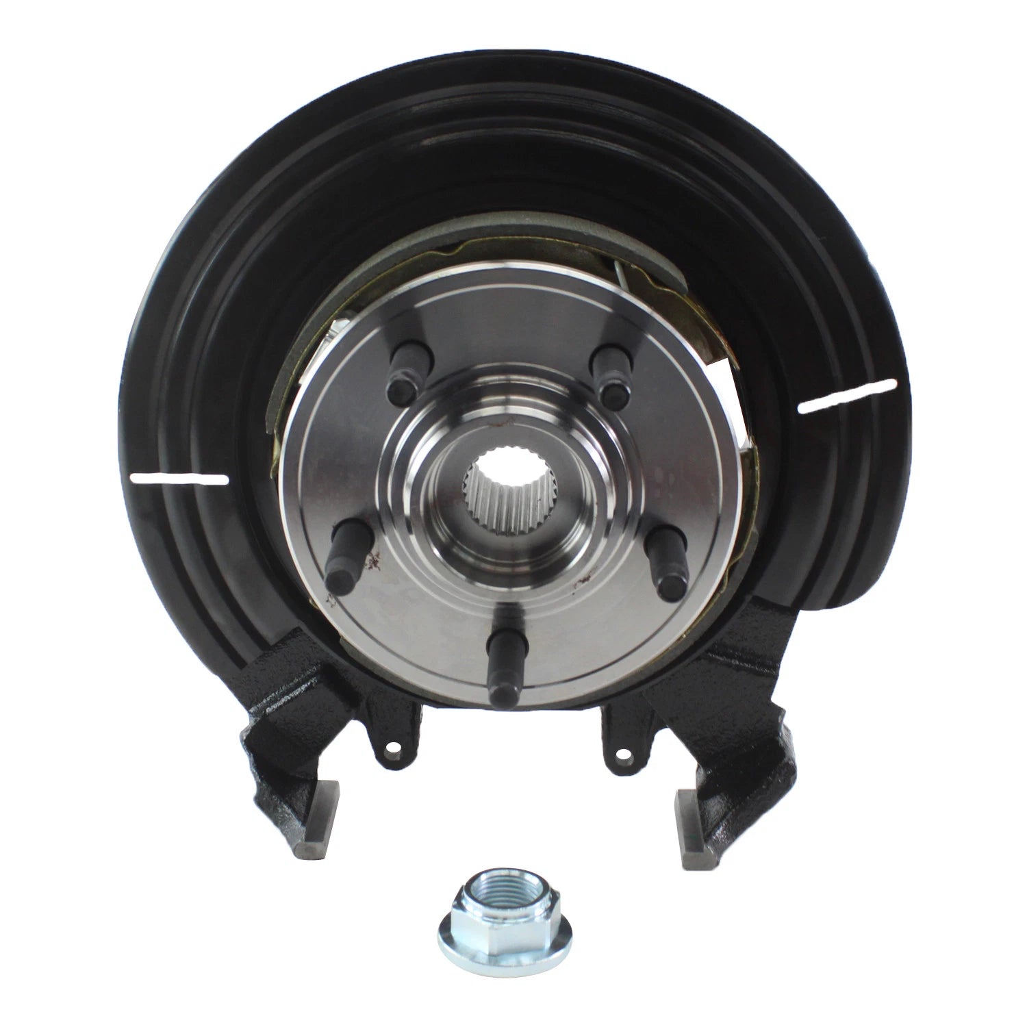 Rear Left Steering Knuckle & Wheel Hub Bearing for Ford Explorer