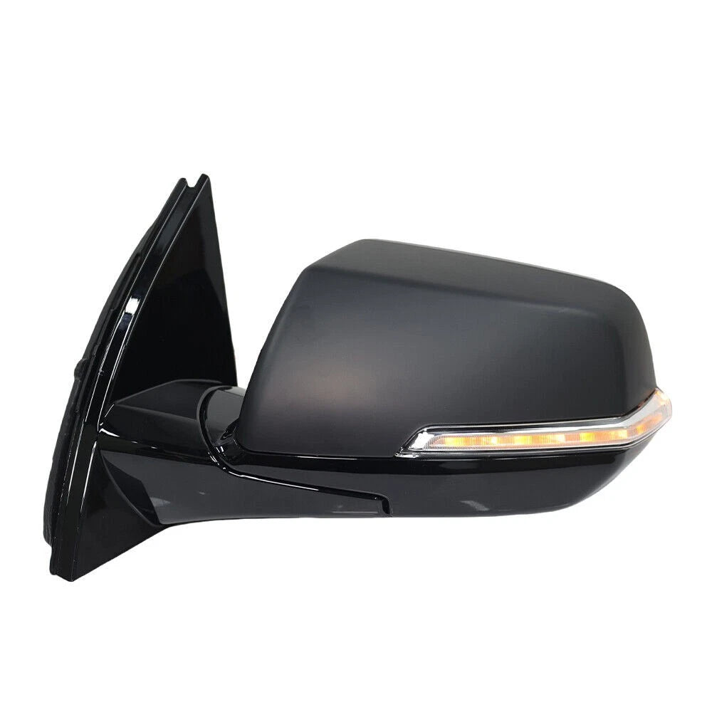 Side Mirror for Chevrolet Traverse (2018–2019) with Turn Signal, Left Driver, 7 Pins