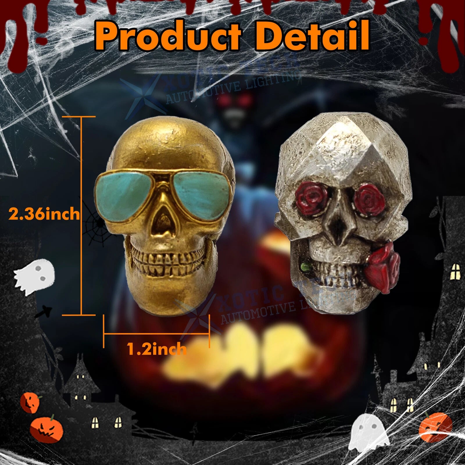 Scary Air Vent Clips Fragrance Diffuser for Car (2024-2024)