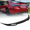 Glossy Black JDM V Style Rear Trunk Spoiler for Toyota Camry (2018–2024)