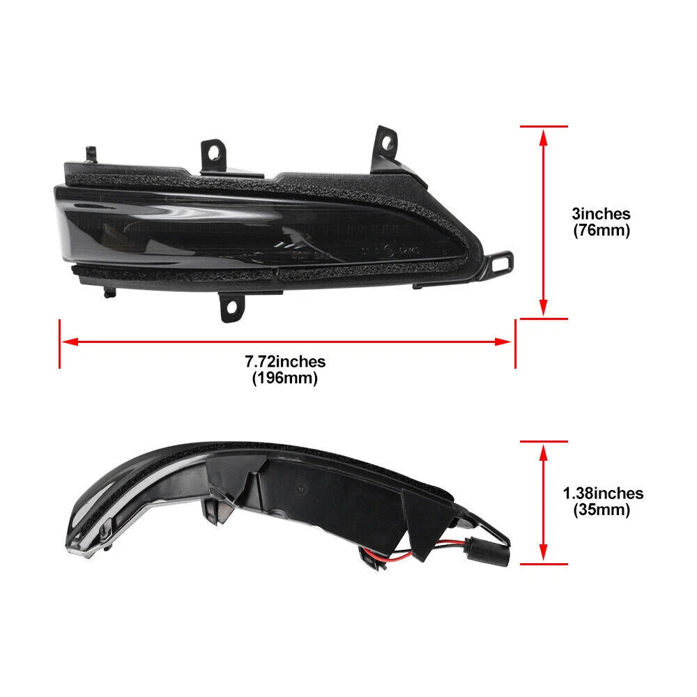Sequential LED Side Mirror Turn Signal Light for Lexus GX (2009–2023), LX (2013–2021)