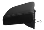 Leather Console Lid Armrest Cover for Chevrolet Malibu (2013–2015) Gray Stitch