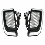 Tracer LED Lower Fairing Grills Lights for Electra FLH/T Road Glide (N/A)
