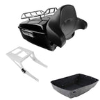 Trunk Backrest Rack Mount for Harley Fatboy FLSTF (2008–2017)