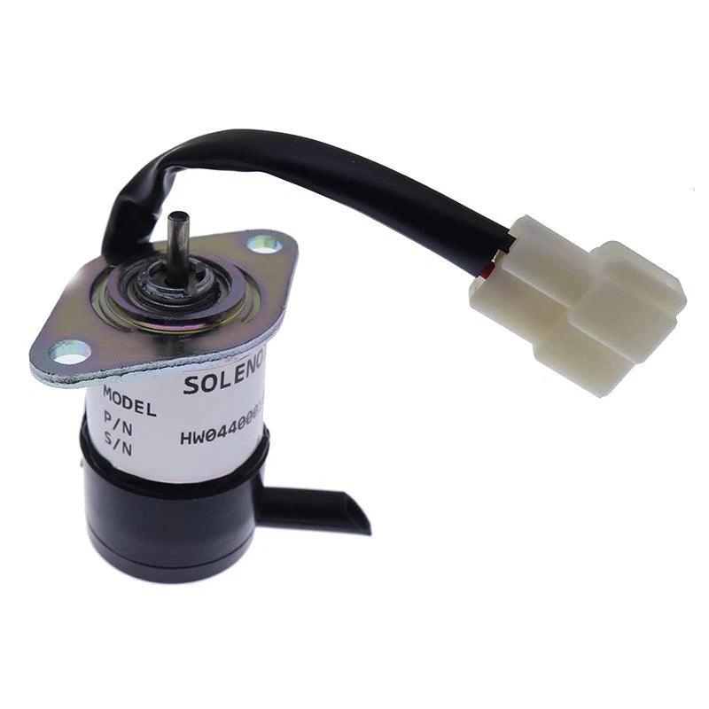 Fuel Solenoid for Kubota BX2200D BX23D FZ2100 ZD28F (2000–2005) 16271-60010 16271-60012
