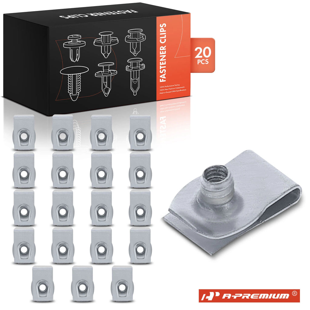 20Pcs Zinc High Mount Lamp Nut for Ford Lincoln