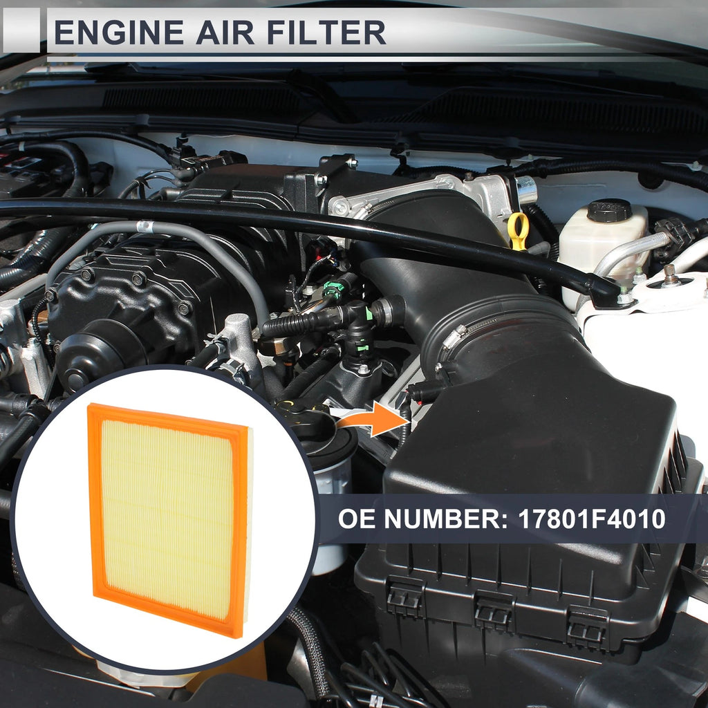 Engine Air Filter No. 17801F4010 for Toyota Sequoia (2022–2023)