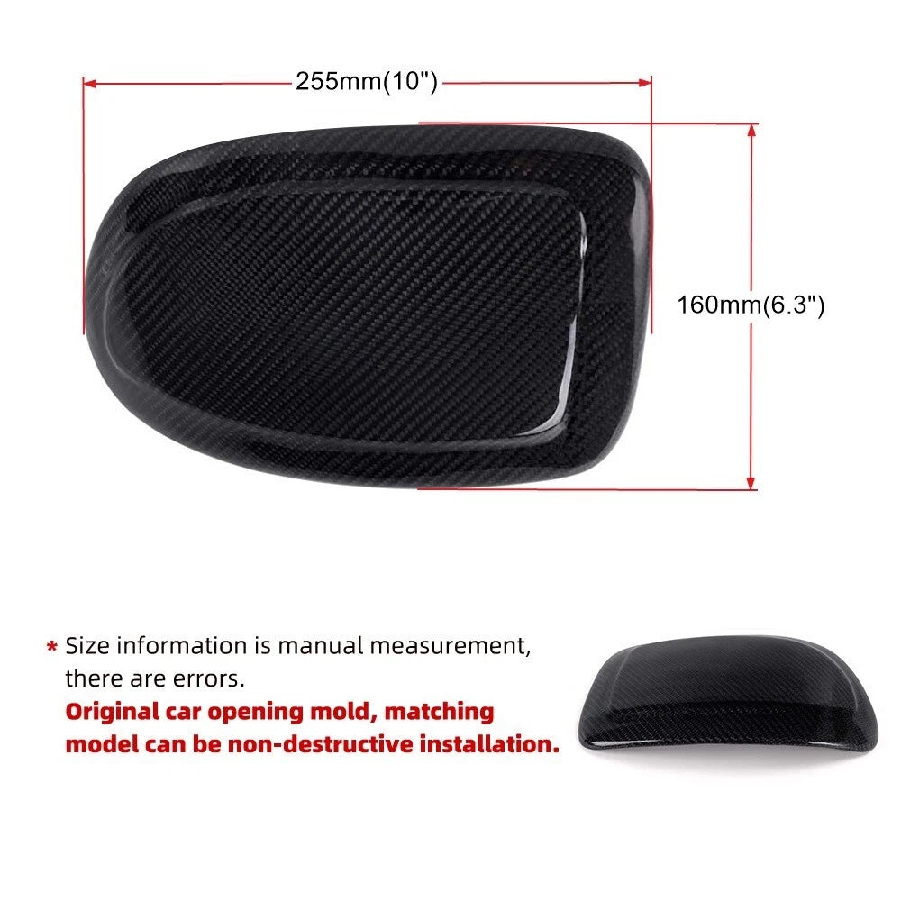 Carbon Fiber Side Mirror Cover Cap for Chevy Silverado/Sierra (1999–2006)