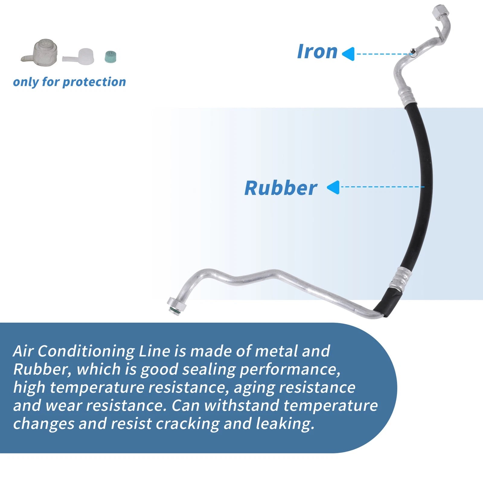 A/C Refrigerant Liquid Hose for Honda Odyssey (2005–2008) No. 80311SFJW01