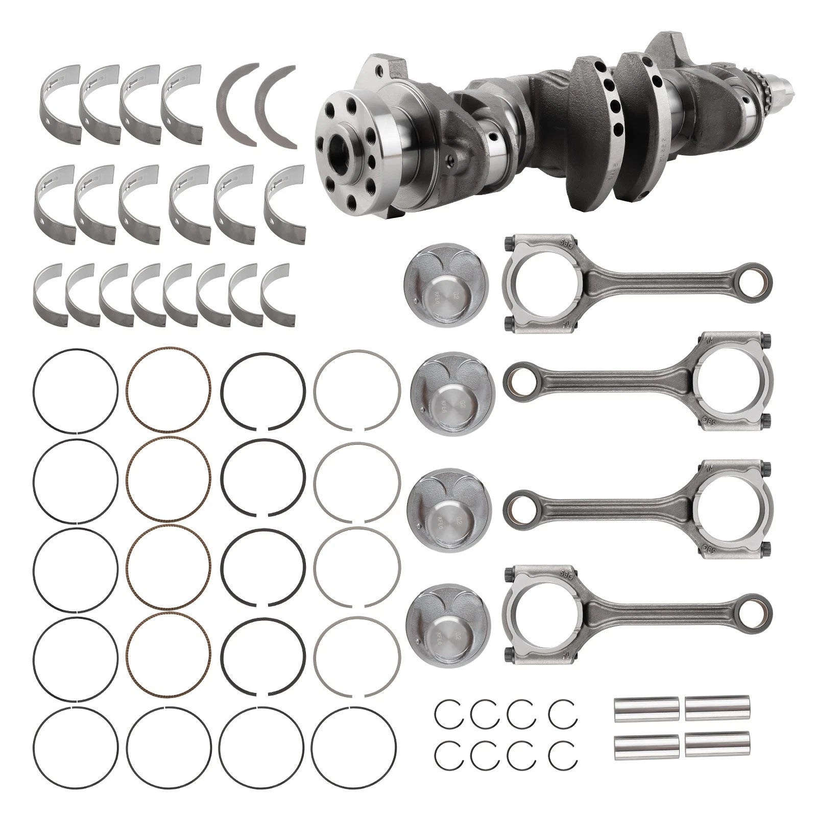 G4NC Engine Crankshaft ConRods Pistons Bearings Kit for Hyundai Kia Soul (2010–2023)