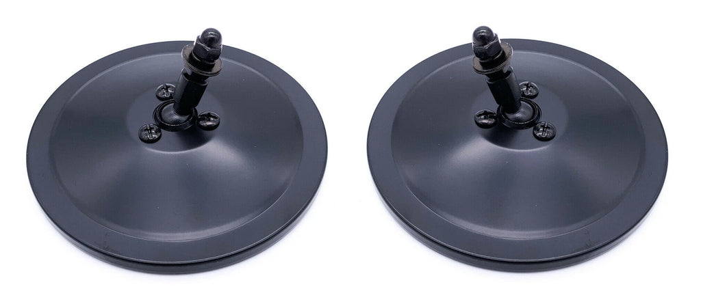 5 Inch Flat Side View Mirror Head Replacement Black Powder Coated for Jeep (2007–2018)