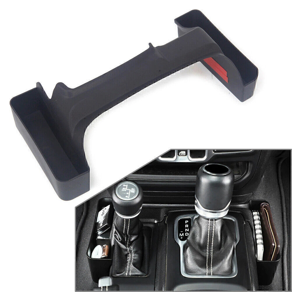 ABS Gear Tray Gear Shift Storage Box for Jeep Wrangler JL (2018–2021)